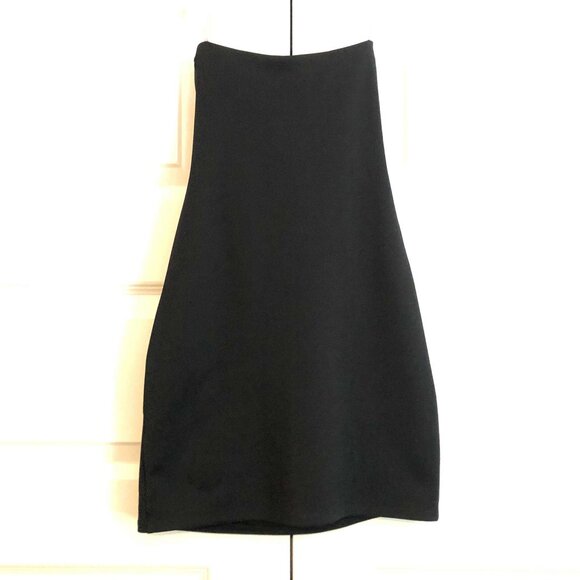 New SILENCE + NOISE Bandeau Bodycon Mini Dress Black XS - Picture 4 of 5